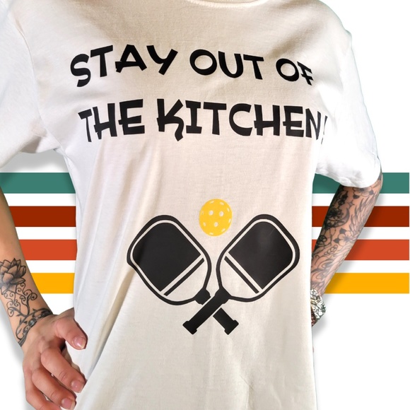 PICKLEBALL TEE! - Picture 1 of 4